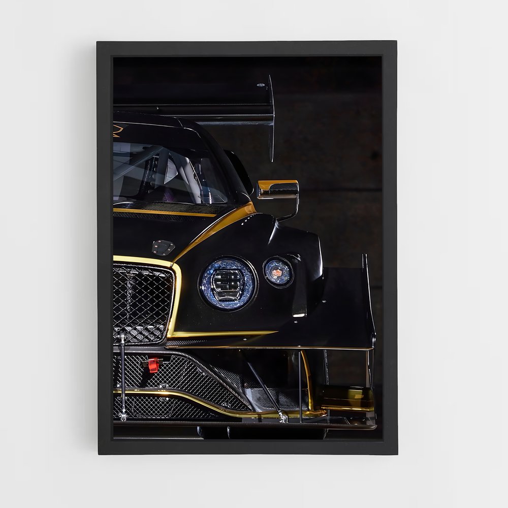 Poster Continental de Vitesse – affiche Bentley (vue 2)